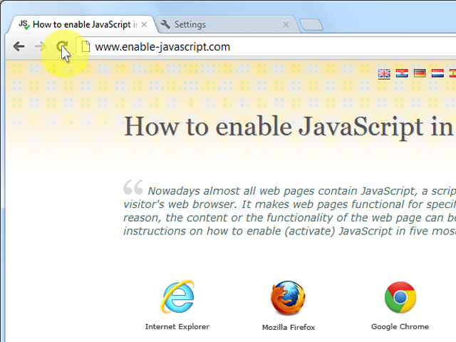 How To Enable Javascript In Your Browser And Why