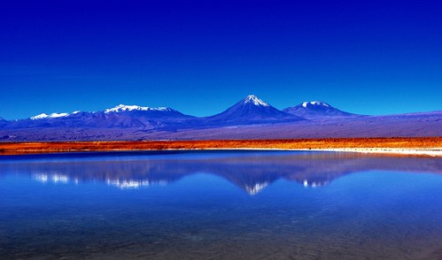 naturaleza mountains reflection nature water agua desert bluesky lagoon atacama andes desierto volcanoes montañas clearskies