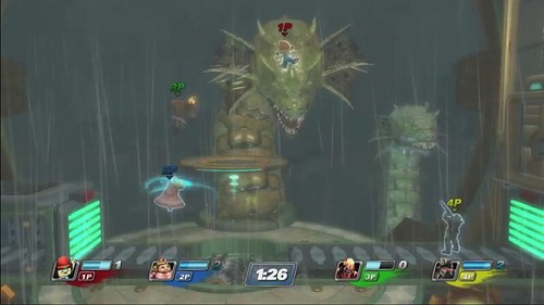 PlayStation All Stars Battle Royale - GOW stage