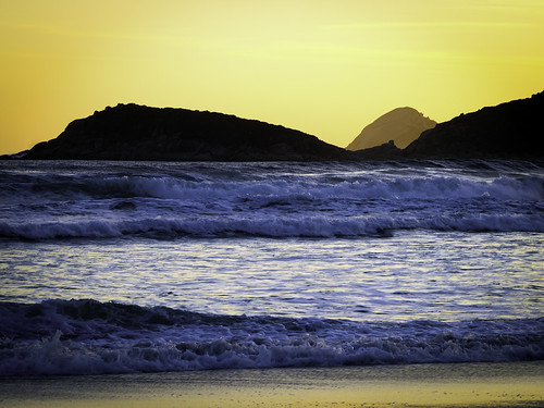 sunset sea beach waves australia victoria wilsonsprom wilsonspromontory theprom whiskybay