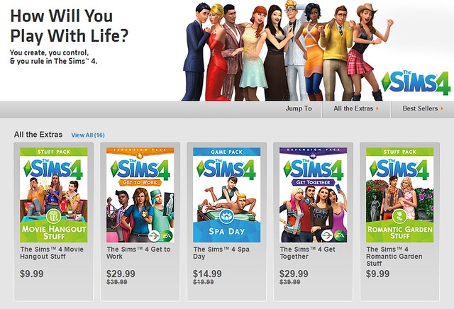 Origin Sims 4 Sale