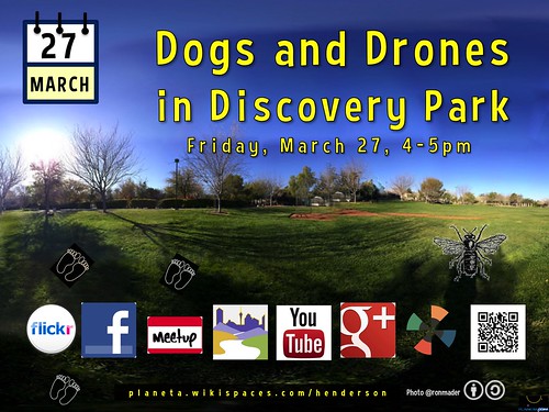 March 27: Dogs and Drones in Discovery Park (Attribution-Share Alike license) Baseball