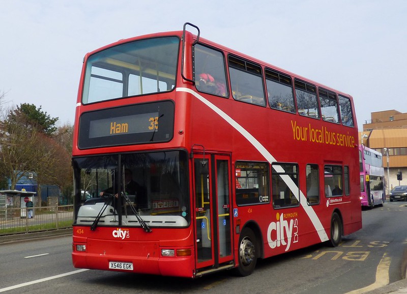 Plymouth Citybus 434 X546EGK