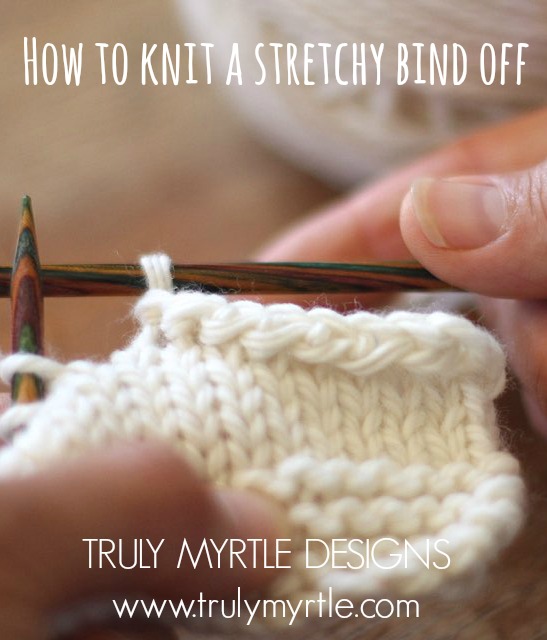 How to knit a stretchy bind off