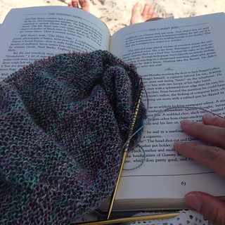 Beach time.  #vacay #knittersofinstagram