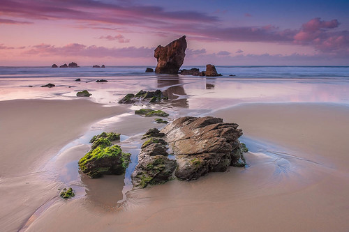 longexposure sunset beach reflections rocks asturias playa rocas reflejos playadeaguilar murosdenalón