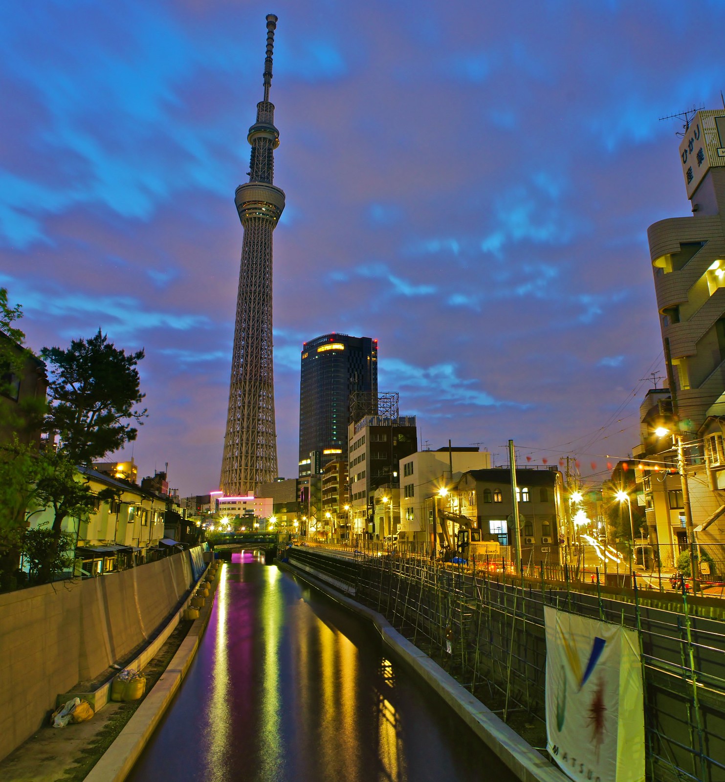 Tokyo Skytree a month before the 22 May 2012 launch