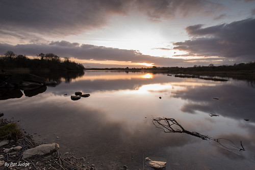 sunset sky lake color colour water mayo castlebar loughlannagh greystonescameraclub landscapesfrommayo