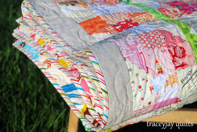 traceyjay quilts: Scrappy Sprouts for Chelsa - Festival Quilt
