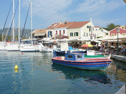 boats in fiskardo