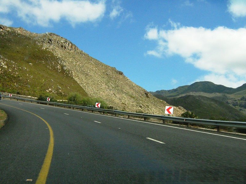 The Houwhoek mountain pass