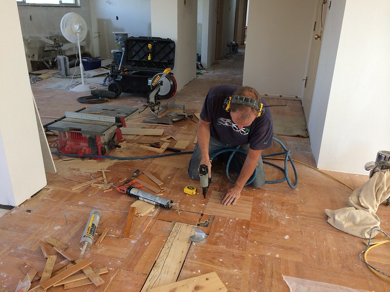 Repairing Oak Hardwood Floor
