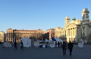 Budapest protest