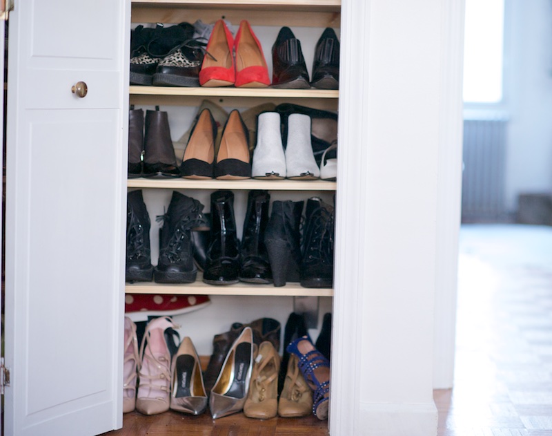 Shoe shelves