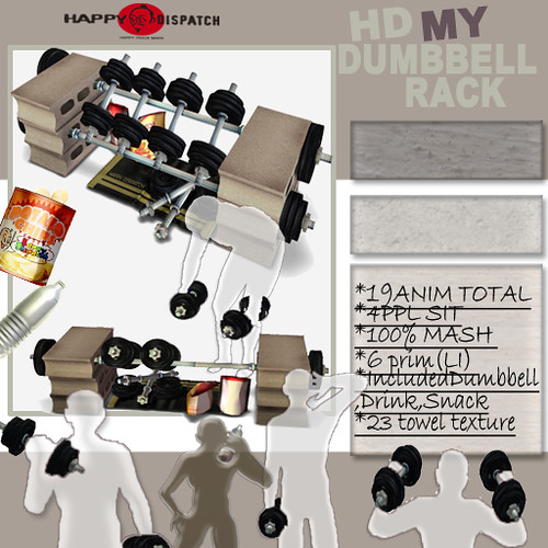 HD MY DUMBBELL RACK @MIX 50%OFF