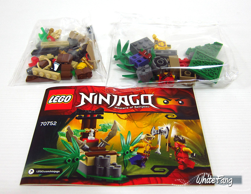 keine Steine! Bauanleitung Lego NINJAGO # 70752 Jungle Trap 