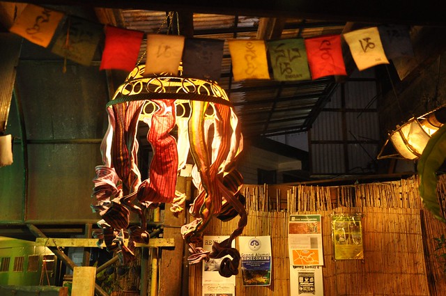 Indigenous Fabric Lamp