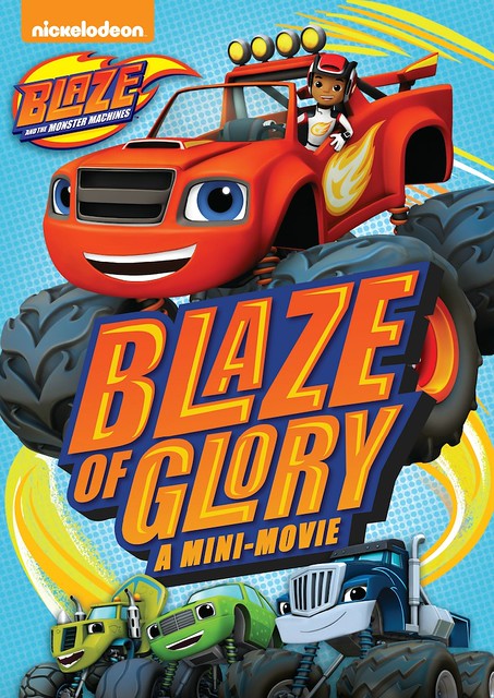 Blaze and The Moster Machines- Blaze of Glory DVD Cover Art