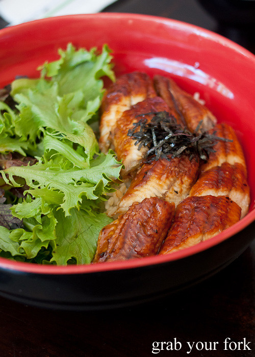 Unaju grilled freshwater eel at Ken's Sushi Bar Dining, Bexley North