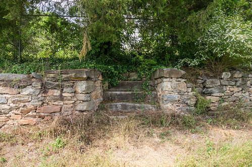 Stone steps to old house