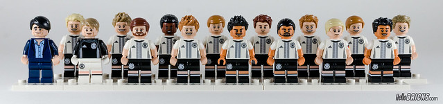 REVIEW LEGO 71014 Die Mannschaft (HelloBricks)