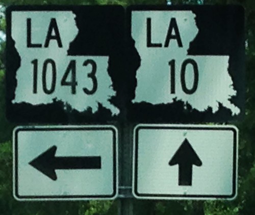 louisiana sign routesign highwaysign shield louisianahighway louisianastateroute la10