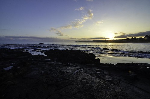 ocean sunrise hawaii maui kapalua oneloabay