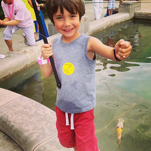 Fishing with kids via The Risky Kids