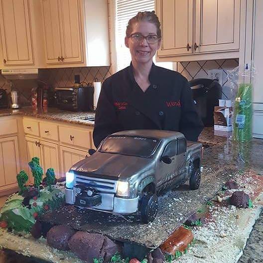 Custom Chevy Truck Cake by Wendy Lynne