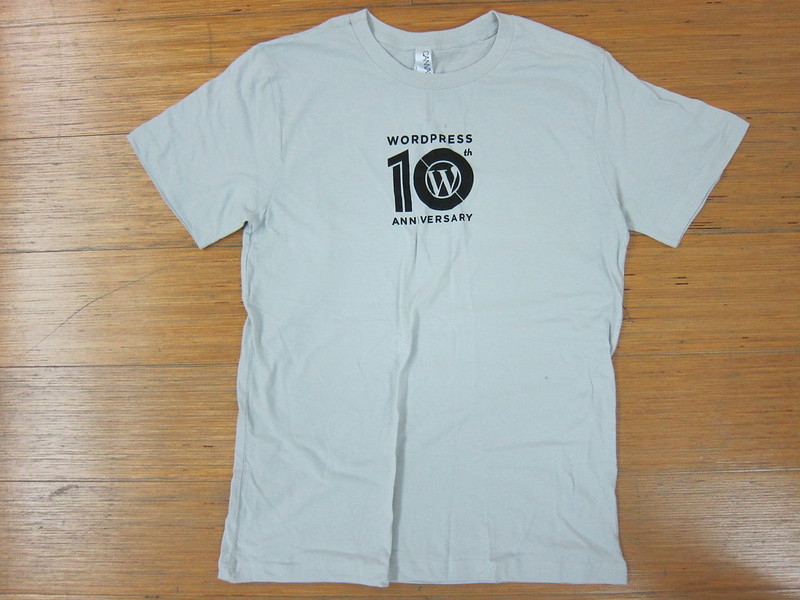 WordPress 10th Anniversary T-Shirt