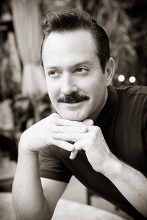 Tom Lennon and his mustache.