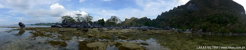 Panoramic photo from the other side of Yaposan Beach
