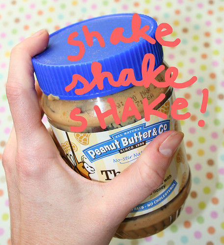 Peanut butter jar solution