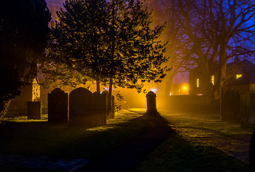 mist church pub northumberland churchyard northeast gravestones corbridge standrewschurch smallvillage