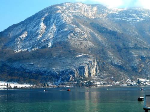 winter lake snow france annecy europe lacdannecy hautesavoie davitkhutsishvili