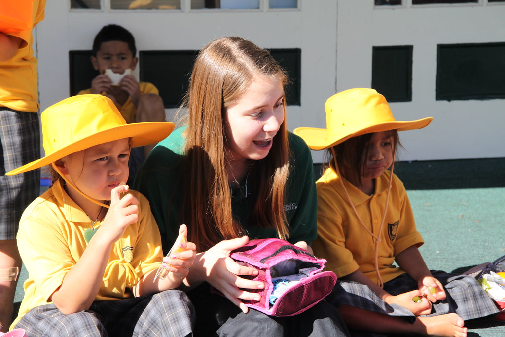 Colorado Children's Chorale with Rotorua Primary School students