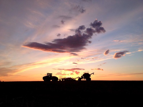 sunset tractor farm ag agriculture