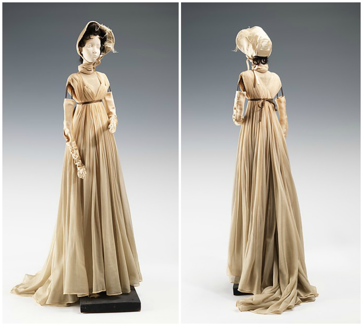 "1808 Doll". Madame Grès (Alix Barton) (French, Paris 1903–1993 Var region)