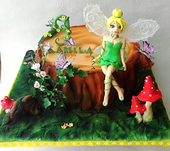 Tinkerbell Cake by Sweet Creation