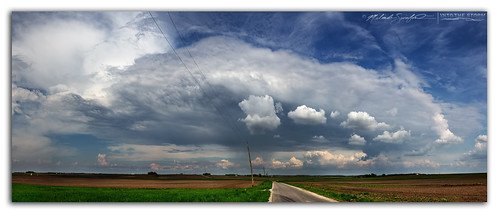 road blue sky panorama cloud storm texture field rain weather clouds canon landscape geotagged illinois spring gray convection boundary outflow canoneos60d