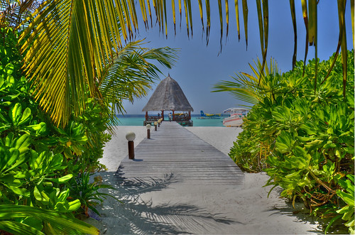art maldives hdr jetties photoshop7 landscapeart photomatix mdv ariatoll angaga