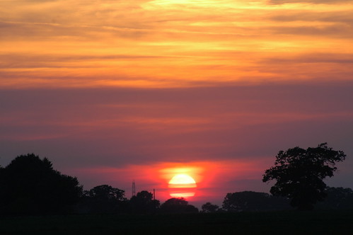 sunset summer sky atardecer sonnenuntergang norfolk pôrdosol coucherdusoleil norfolkcountryside