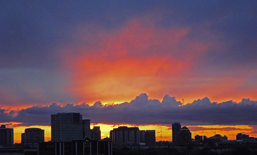sunset urban colors clouds dallas texas tx cloudssky