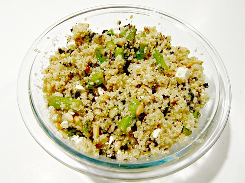 Quinoa Asparagus Salad