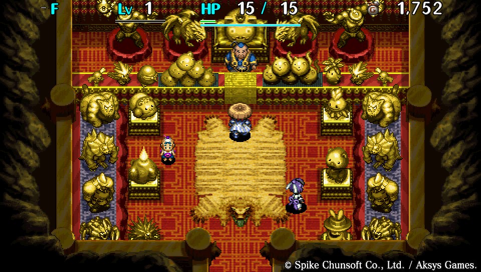 Shiren The Wanderer: The Tower of Fortune and the Dice of Fate, PS Vita