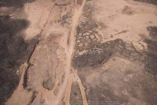 archaeology ancienthistory middleeast airphoto aerialphotography infrastructureproject aerialarchaeology megaj60344 uweinidharah حرةالعويند azraqbypass uweinidharra