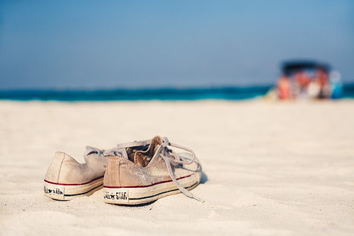 sea beach mexico sand shoes view tulum sneakers trainers northamerica sunbathing mayanriviera quintanaroo converseallstars caribbeansea canonef50mmf14usm canoneos5d primelens