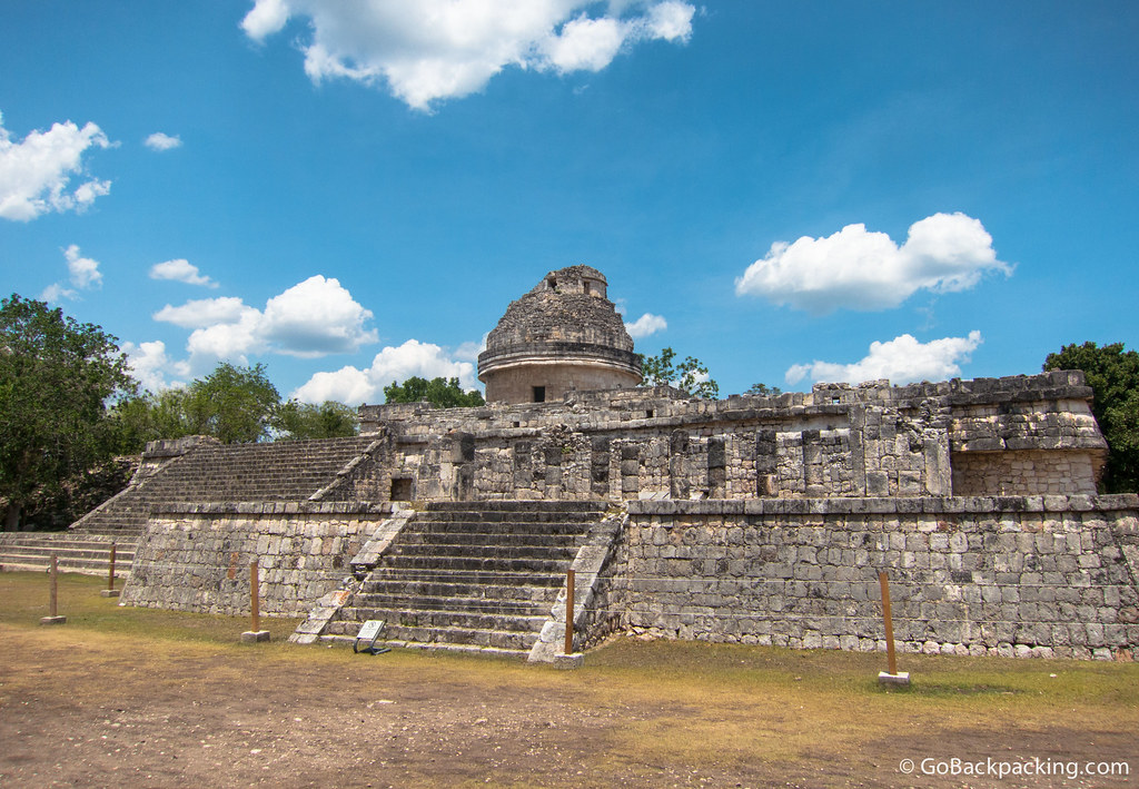 El Caracol (The Snail) is believed to have been used as an observatory for astronomical events