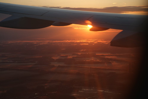 travel sky sun sunrise aircraft