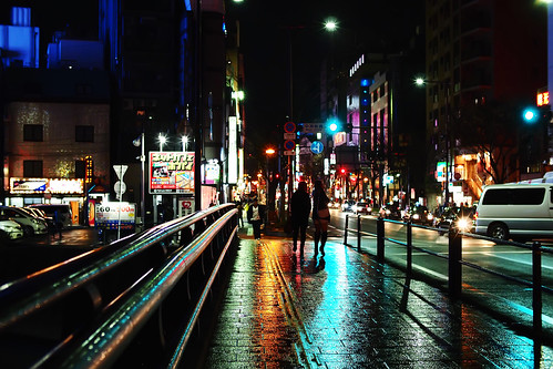 street travel rain japan night reflections nightscape olympus 日本 fukuoka 夜景 kyushu 九州 福岡 hakata 博多 em1 nakasu 中洲 voigtlandernokton25mmf095